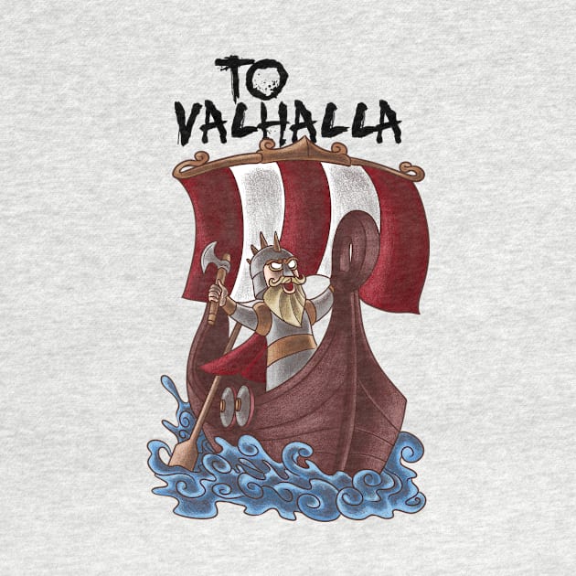 Eternal Glory: To Valhalla's Halls of Valor by Holymayo Tee